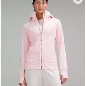 NWOT lululemon scuba hoodie sz 10 strawberry milkshake gold full zip jacket